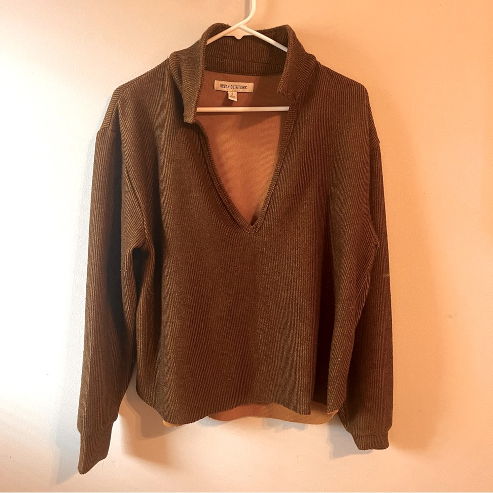 Oversized Ribbed Long Sleeve